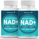 NAD+ Suplemento Liposomal + Resveratrol for Women &amp; Men, Astaxanthin, CoQ10, Alpha Lipoic Acid, Green Tea - 120 Conde