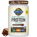Garden of Life Protein Powder, Vegan Protein Powder, BCAA, Probiotics " Digestive Enzymes, Gluten " Lactose Free, Chocolate, 1.5 LB