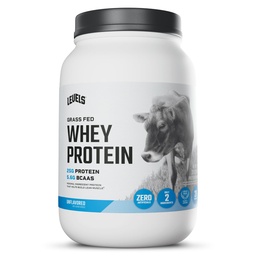 Niveles Grass Fed Whey Protein Powder, No Artificials, 25G de Protein, Desflavored, 2LB