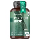 WeightWorld Psyllium Husk Capsules 1500mg Por Serving, 240 Vegan Capsules - 4 Months Supply - for Digestive Health - Daily Psyllium Husk Fiber Supplement - Non-GMO, GMP-Approved, &amp; Allergen-Free