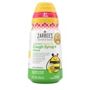 Zarbee's Children's Honey Cough Syrup + Mucus Daytime for Kids 2+ + Dark Honey, Ivy Leaf, Zinc & Elderberry, #1 Pediatrician Recommended, Drug &amp; Alcohol-Free, Mixed Berry Flavor, 4 fl. oz