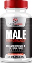 NutraRize Virilwood Capsules for Men, Official Viril Wood Pills 1200 mg, All Natural Male Formula to Support Long-Lasting Performance and Overall Health, Premium Multivitamins Review (60 Capsules)