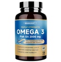 ZEBORA Triple Strength Omega-3 Fish Oil 2000mg – rTG Omega 3 Ultra High-Potency – Apoya el corazón, el cerebro, el ojo, la piel &amp; los ácidos grasos EPA, DHA & DPA, 120 Softgels