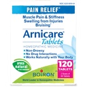 Boiron Arnicare Tablets for Pain Relief from Muscle Pain, Joint Soreness, Swelling from Injury or Bruises - 120 Count (2 Pack of 60)