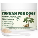 Yunnan Sanqi Powder for Dogs – Natural Herbal Quick Stop Bleeding, 100g