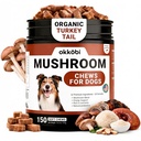 Turkey Tail Mushroom for Dogs - 150 Soft Chews - with Turkey Tail, Lion’s Mane, Chaga, Reishi & Shiitake - Immune Support & Cognitive Health Mushroom Supplement for Dogs