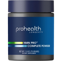 ProHealth Uthever® NMN Pro Complete, + 1000 mg Resveratrol (75 Grams)