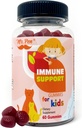 Mr. Pen Elderberry Vitamin C Zinc Gummies for Kids | 60 Count | 2 Month Supply | 4+ Years, Immune Support Gummies, Low Sugar, Non- GMO, Vegan, Gluten Free, Pectin Chews
