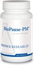 Biotics Research BioPause PM Night Time Menopausal Support Hormonal Balance, Black Cohosh, Lemon Balm, Passionflower, Promotes Relaxation and Calm, Regulates Circadian Rhythms, Sleep Regularly 120Caps