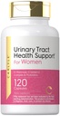 Carlyle Urinary Tract Health for Women | 120 Capsules | Relief for Women | with D-Mannose, Cranberry Complex & Probiotics | Non-GMO, Gluten Free