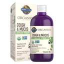 Garden of Life Organics Elderberry Zinc Immune Support for Adults and Kids 12 and Older, Organic Cough &amp; Mucus Immune Syrup with Ivy Leaf, Vitamin C and Echinacea, No Añadido Sugars, 5 Fl oz