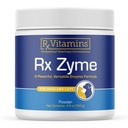 Vitaminas Rx Zyme Powder - Enzimas digestivas para perros &amp; gatos - Anti diarrea para perros, Cat Alivio del estreñimiento, Anti-Bloating - Cat Digestive Support and Dog Gut Health - 120g