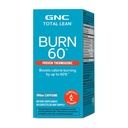 GNC Total Lean Burn 60, Fórmula Terogénica Probada Clínicamente, 30 Servimientos