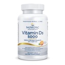 Nordic Naturals Pro Vitamin D3 5000, Orange - 120 Mini Soft Gels - 5000 IU Vitamin D3 - Supports Healthy Bones, Mood & Immune System Function - Non-GMO - 120 Servings