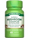 Nature's Truth Mushroom Complex Capsules | 60 Count | Full Spectrum Complex of Super 8 Mushrooms | Vegan, Non-GMO, & Gluten Free Supplement