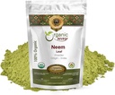 Organic Way Neem Leaf Powder - Pure, Fresh & Vegan | European Wild-Harvest | Organic & Kosher Certified | Non GMO & Gluten Free | USDA Certified | Origin - India (4 Oz (Pack of 1))