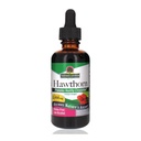 Respuesta de la naturaleza Ecológico Hawthorn Extract 2 Oz - Bajo alcohol, Gluten Free " Kosher - Heart Support - Ideal para Hawthorn Berry Tea