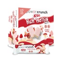 Power Crunch Kids Protein Wafer Bars High Protein Snacks with Delicious Taste, Strawberry Shortcake 1.13 Ounce (12 Count)