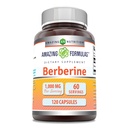 Amazing Formulas Berberine 1000mg Per Serving 120 Capsules Supplement | Non GMO | Gluten Free | Made in USA