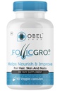 obel Follicgro Hair, Skin and Nails Supplement TEN Herbal Extracts TEN Vitaminas TEN Biotin TEN MSM ANTE Saw Palmetto TEN Nettle ANTE 60 Capsules