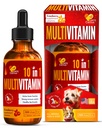 Cat Vitamins for Indoor Cats with Glucosamine for Skin, Coat, Hips & Joints Support – Liquid Dog Vitamins Multivitamin B, C, D for All Pet Sizes – Urination, Breathing, Digestion Care – 2 oz Bottle
