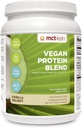 Vegan Protein Powder Blend by Karen Malkin Health | Non-GMO | 17 Grams Protein | 5 Grams Fiber | 14 Servings | Natural Vanilla | 2-Day Shipping