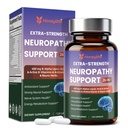 Alpha Lipoic Acid Neuropathy Supplements - with 600mg R-Alpha Lipoic Acid, NAC, ALC, Active Vitamin B12 B1 B2 B6, Magnesium - for Nerve Heath, Liver Detox, Antioxidant & Mental Support