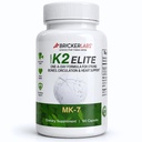 Bricker Labs K2 Elite Vitamin K2 MK-7 Supplement 160mcg, Supports Bone & Heart Health, Calcium Absorption & Circulation – Non-GMO – 60 Capsules