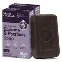 Marie Originals Eczema Face Soap Body Wash Bar – All Natural Psoriasis, Dermatitis Treatment for Dry Itchy Flaky Skin Relief – Gentle Detoxifying, Healing, Anti-Itch, Cleansing Skincare (Pack of 2)