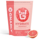 Gnarly Nutrición Hydrate Electrolyte Powder – Ruby Red Grapefruit Ejercicio Hydration Drink Mix – NSF Contents Certified – Electrolyte Solution, Performance " Recovery – Ruby Red Grapefruit, 14.10 oz