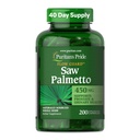 Puritan's Pride Flow GuardTM Saw Palmetto Extract 450mg, Natural Whole Herb Suplemento dietético tradicional para hombres Prostate y soporte de salud urinario, 200 cápsulas de liberación rápida