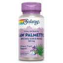 SOLARAY Saw Palmetto Extract - Salud de la próstata y apoyo al tracto urinario - 136 mg Ácidos grasos y esteroles - Lab Verificado, Garantía de devolución de dinero de 60 días (30 Servimientos, 30 Softgels)