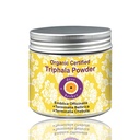 Deve Herbes Pure Triphla Powder (Emblica officinalis) + (Terminalia belerica) + (Terminalia chebula) Organic Certified Natural Therapeutic Grade 200gm, (7.05oz)