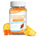 Berberine Gummies 1200mg with Ceylon Cinnamon | High Potency Berberine Supplement | Immune System & Metabolism Support* | Sugar Free Vegan | Pineapple Flavor | 60 Count