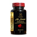 Natural Choless Control with Policosanol Guggul Cayenne Garlic | Support Already Healthy Cholesterol Level in Every Usage with Plant Sterols, Niacin | 1 Bottle 60 Capsules
