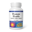 Factores naturales, fórmula de salud de próstata, soporte herbario para una próstata saludable con Saw Palmetto y Turmeric, 60 softgel (60 porciones)