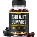 Shilajit Gummies - 3 in 1 with Sea Moss, Black Seed Oil, Ashwagandha - Natural Formula Shilajit Supplement 85+ Trace Minerals, Pure Himalayan Shilajit Gold Gomitas De Shilajit, USA Made (60 Gummies)