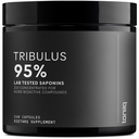 Toniiq Tribulus Terrestris for Men - Ultra High Potency 25:1 Extract with 95% Saponins - 1300mg Pure & Concentrated Formula - Third-Party Lab Tested for Purity & Quality - 240 Capsules