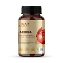 Jiva Arjuna Tablets (120 Tablets) | Ayurvedic Heart Health Support | Helps Manage Blood Pressure & Cholesterol | Made from Arjun Ki Chaal | No Added Fillers or Chemicals | pack of 1