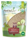 Food to Live Organic Ashwagandha Root Powder, 1.5 Pounds - Non-GMO, Finely Ground Indian Ginseng, Pure, Raw, Vegan. Easy to Mix. Adaptogenic Herb.