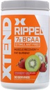 Xtend Ripped BCAA Powder Strawberry Kiwi | Cutting Formula + Sugar Free Post Workout Muscle Recovery Drink with Amino Acids | 7g BCAAs for Men & Women | 30 Servings