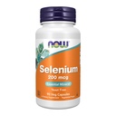 NOW Foods Supplements, Selenium (L-Selenomethionine) 200 mcg, Essential Mineral*, 90 Veg Capsules (Pack of 12)
