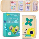 Kids First Aid Kit - 75-Piece Travel First Aid Kit for Toddlers and Babies, TSA Approved, Latex Free, Fits Diaper Bag, Backpack, Purse or Car, Designed by a Mom and Nurse (Kid Joy)