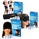 IceBeanie Cold Therapy Bundle with Cap, Eye Mask & Small-Medium Ice Sleeve