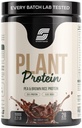 Sparkfusion Plant Protein Powder Isolated Pea & Brown Rice Protein 25 gm Protein Easy To Digest Triple|Chocolate Flavour 1 kg