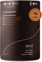 Bend Beauty Gut Glow ← Prebiótico diario Fiber Suplemento Powder w / Tremella Mushroom Exract ← Digestive Gut Health Silencio 6g of Soluble Fiber per Serving 100% Organic, Vegan, Sugar Free Fiber Silencioso