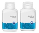 Spirulina Capsules, Dietary Supplement Pack of 2-100N EACH