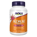 AHORA Suplementos de alimentos, Multivitamina de hombres ADAMTM con Saw Palmetto, Lycopene, Ácido lipoico alfa y CoQ10, además Resveratrol natural & Extracto de semillas, 60 Tablets