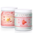 Kiala Nutrition Super Greens, Orgánica Greens Powder, Spirulina & Chlorella Superfood Powder, Sugar &amp; Gluten Free Vegan, Spectra Blend, Miami Vice, Watermelon Slush 2 Pack