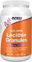 AHORA Suplementos de alimentos, Granulos Lecithin con fosfatidilo de origen natural y otros fosfatidos, 2 libras
